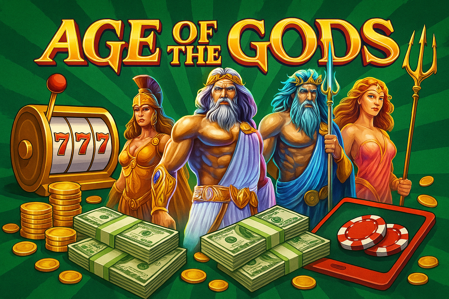 Age of the Gods DOM88 – Slot Thần Thoại Cực Hot
